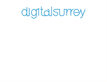 Tablet Screenshot of digitalsurrey.co.uk